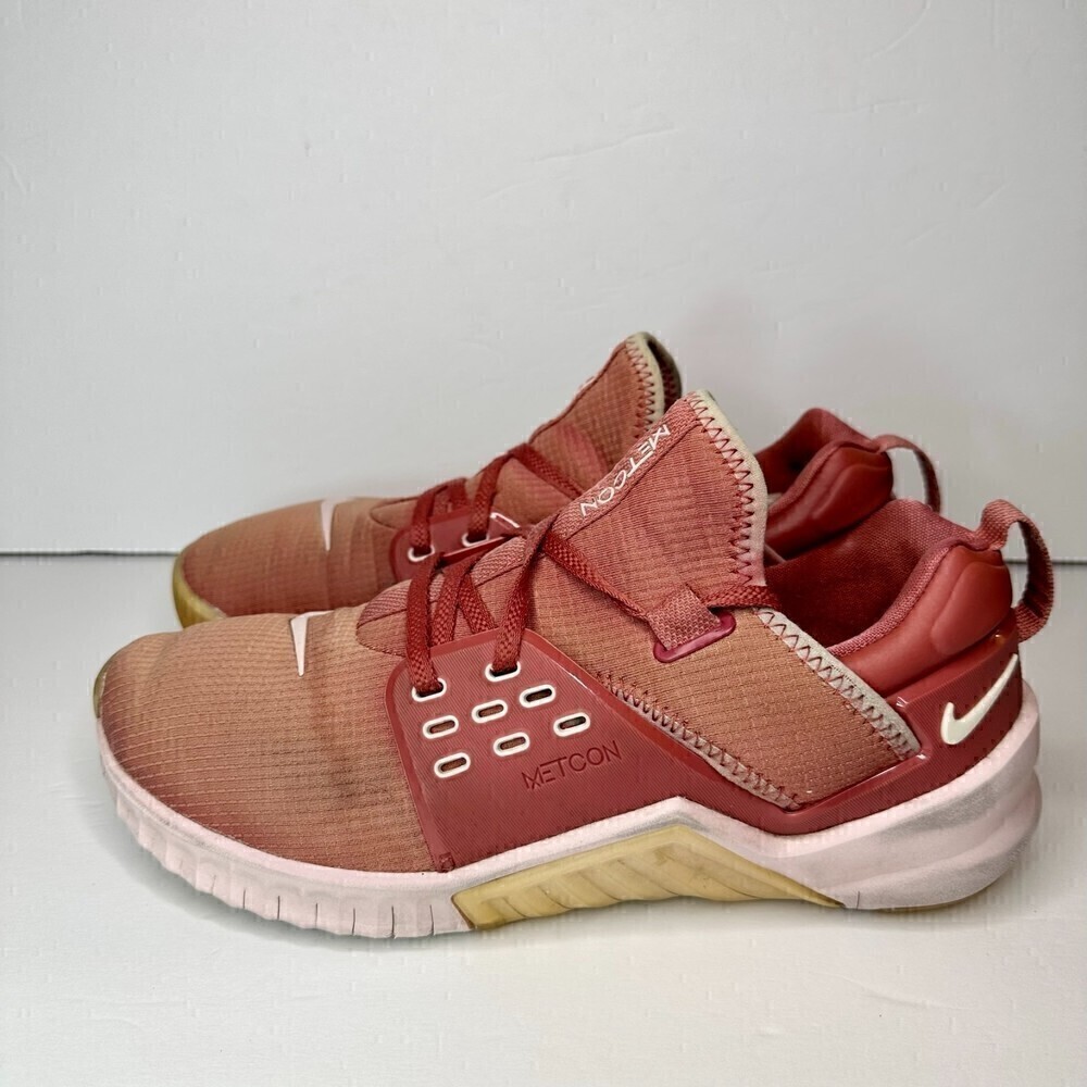 Nike Free Metcon 2 Sneakers Women's Light Redwood Pink cd8526-866 Size 9.5